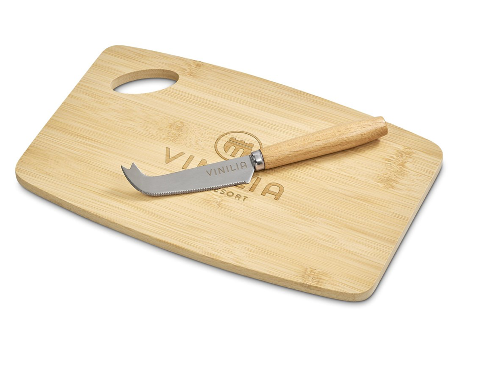 Okiyo Edamu Bamboo Cheese Board Set