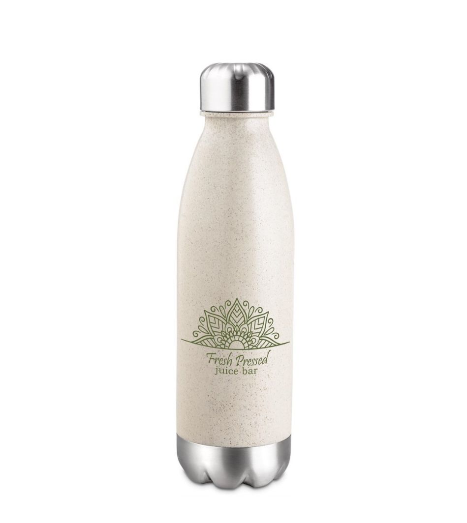 Okiyo Wheat Straw Water Bottle - 680ml
