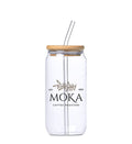 Okiyo Natsu Glass & Bamboo Tumbler & Straw - 500ml